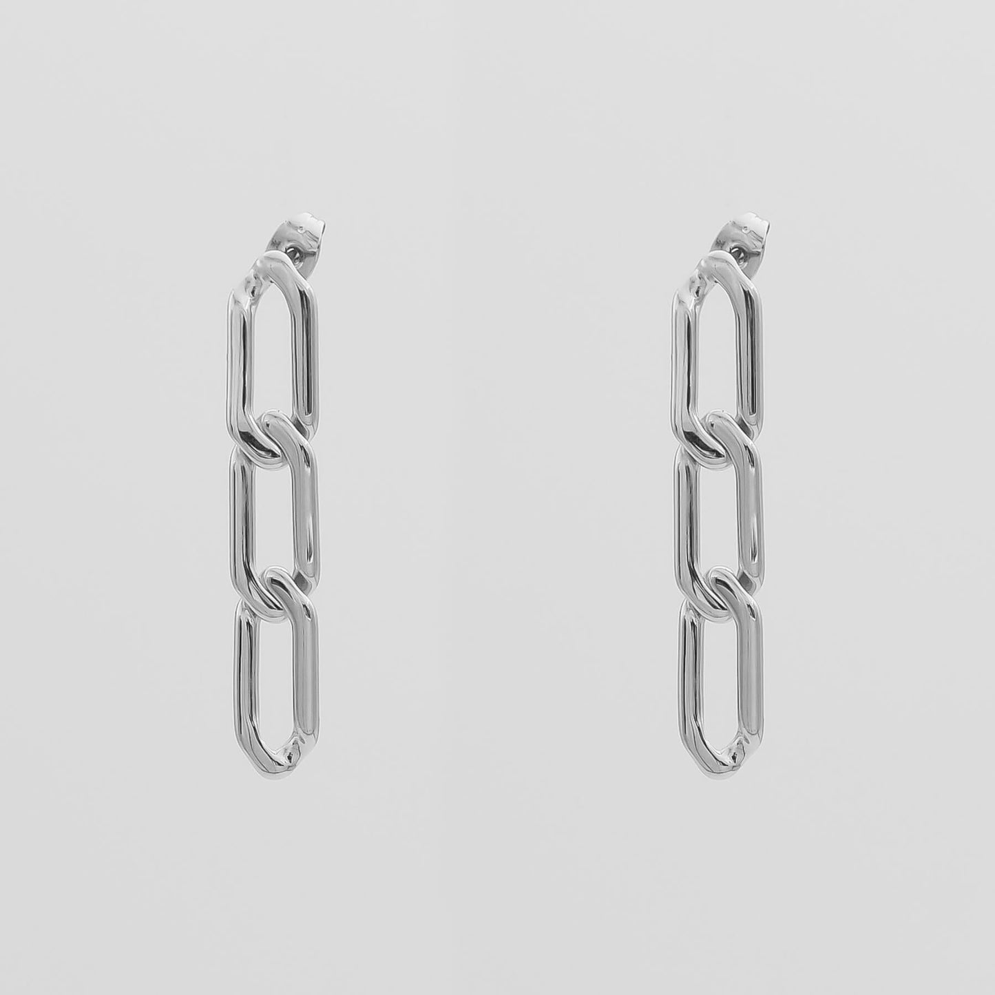 Ada Link Earrings - Image 2 - ISMI JEWELS