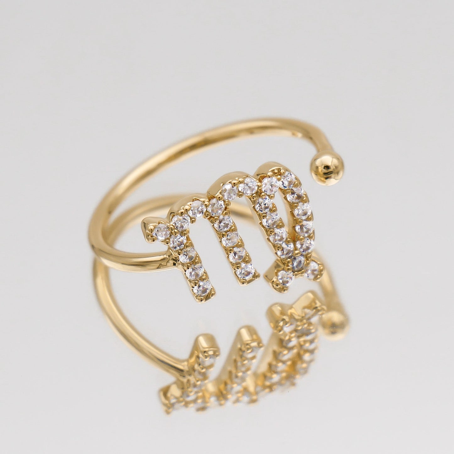 Pave Zodiac Ring - Image 32 - ISMI JEWELS