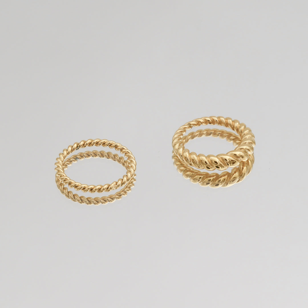 Tia Twisted Ring - Image 8 - ISMI JEWELS
