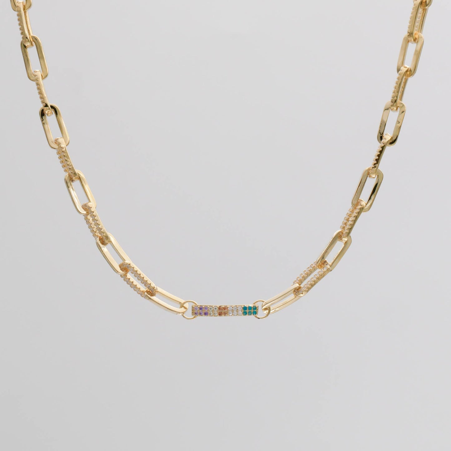Joelle Paperclip Necklace