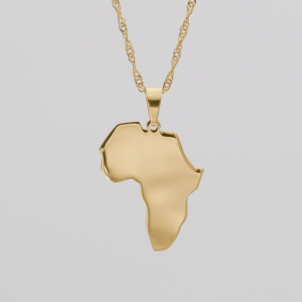 Africa Gold Filled Necklace - ISMI JEWELS
