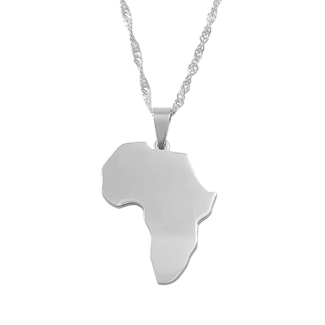 Africa Silver Filled Necklace - Image 4 - ISMI JEWELS