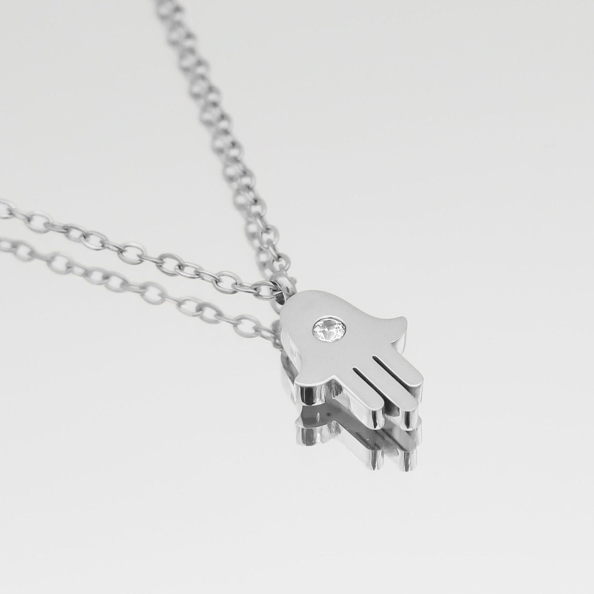 Amalie Hand of Hamsa Necklace - ISMI JEWELS