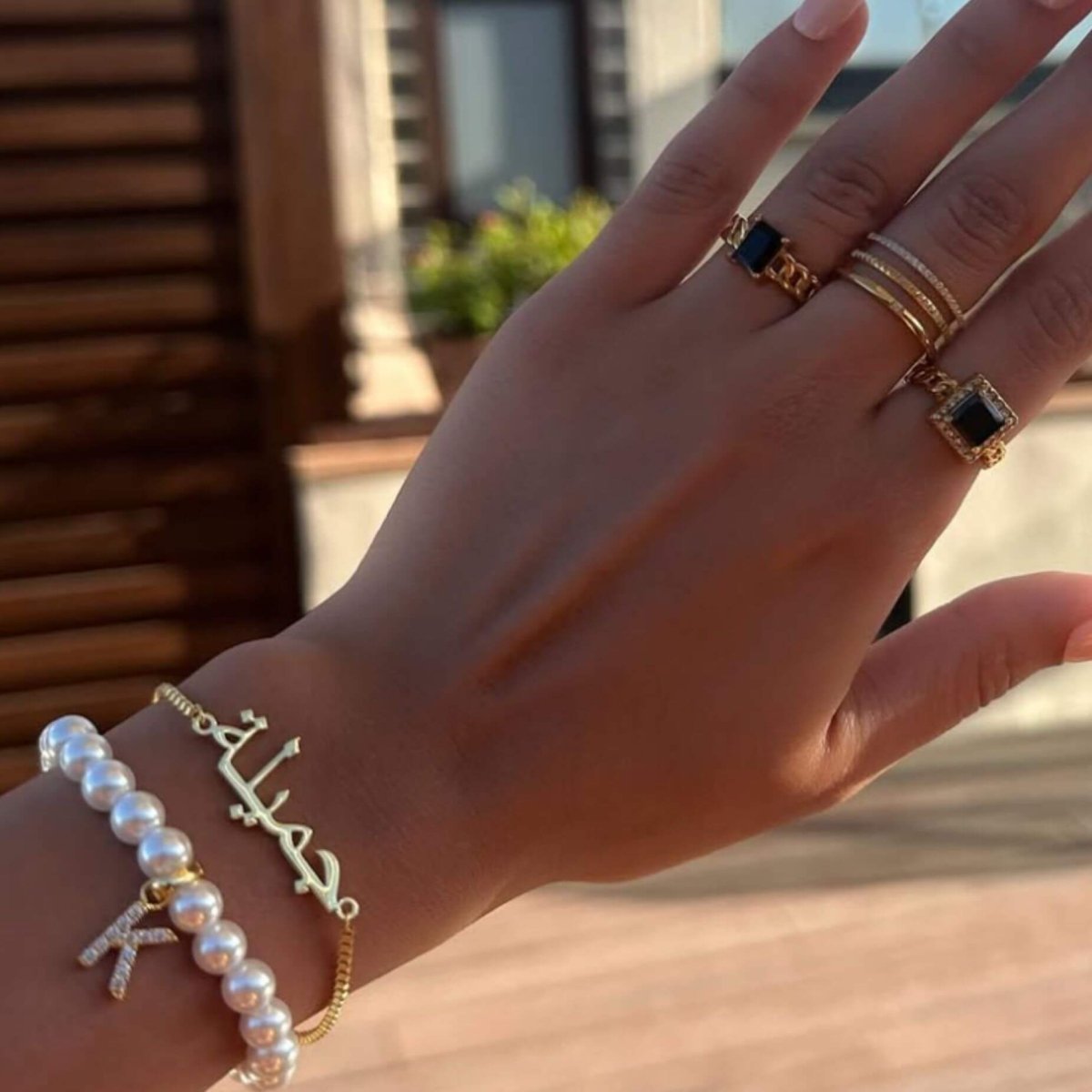 Arabic Custom Name Bracelet - ISMI JEWELS
