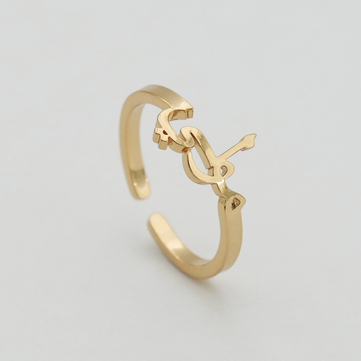 Arabic Custom Name Ring - ISMI JEWELS