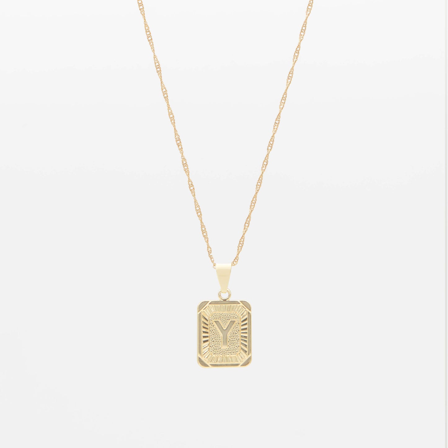 Classic Initial Necklace