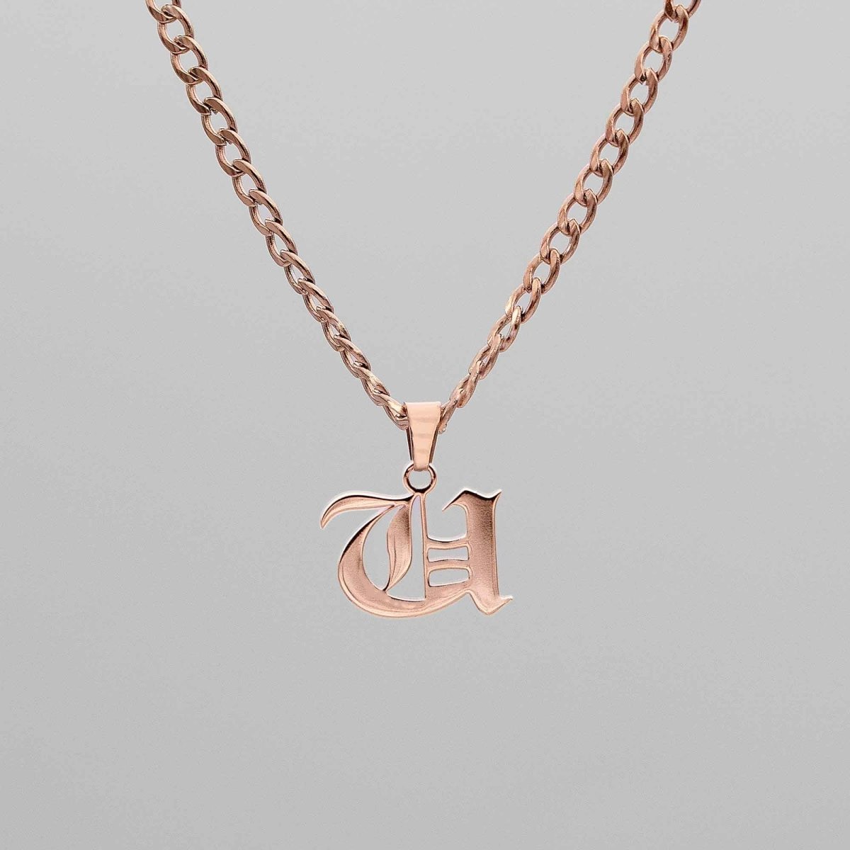 Cubana Initial Necklace - ISMI JEWELS