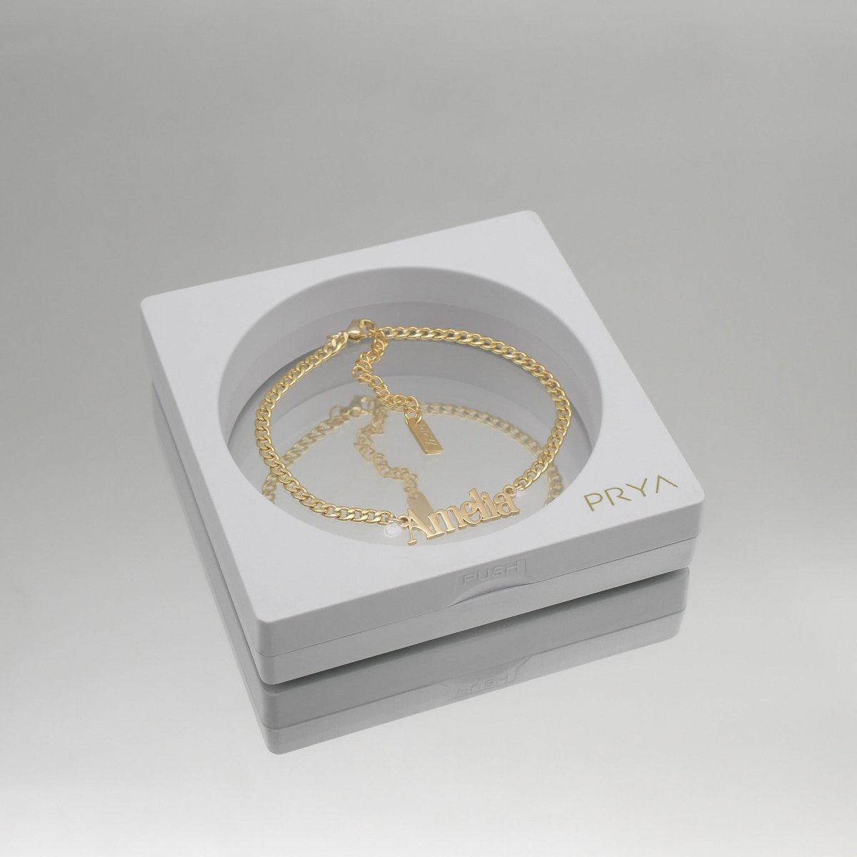 Dubai Custom Name Anklet - ISMI JEWELS