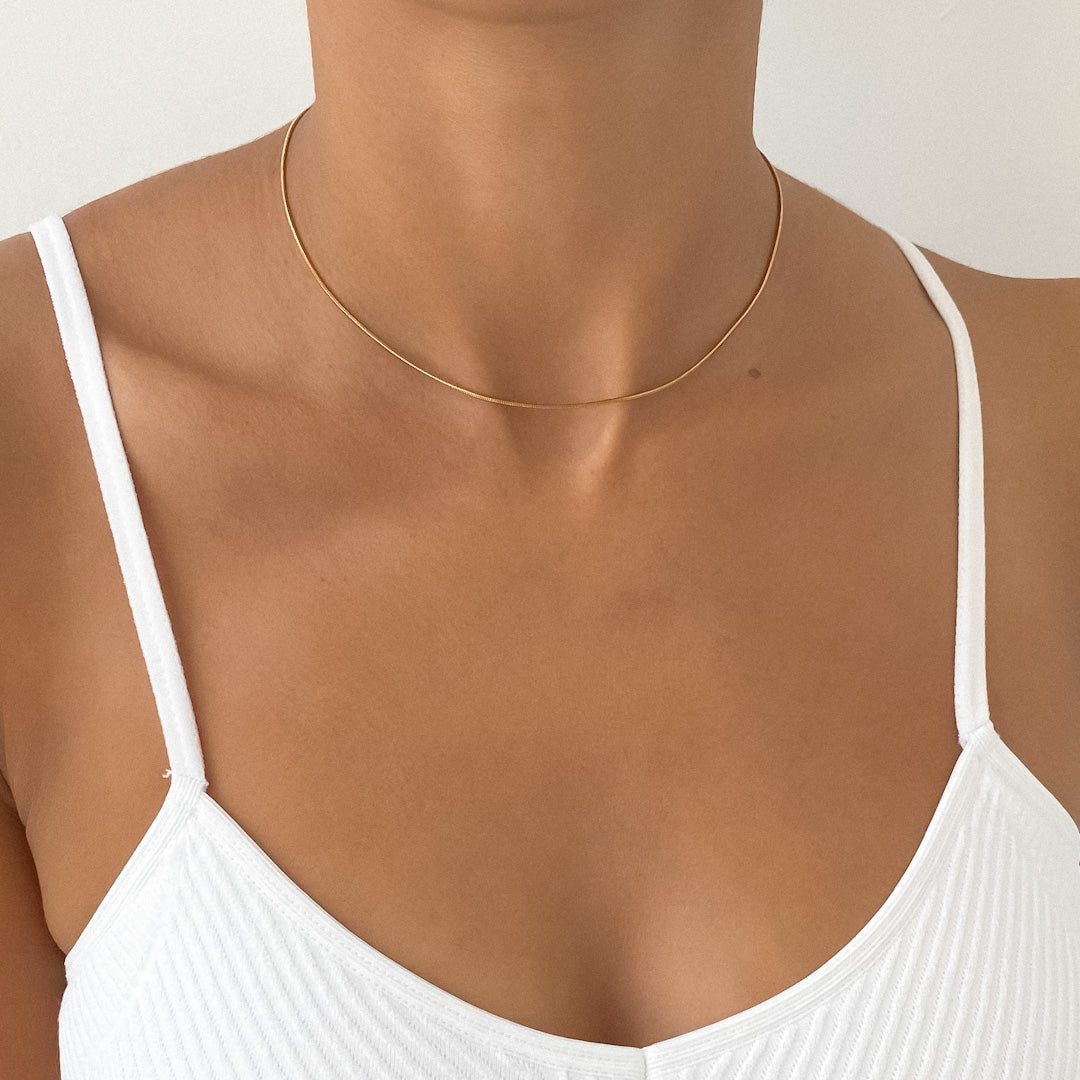 Fine Snake Chain | Gold - ISMI JEWELS
