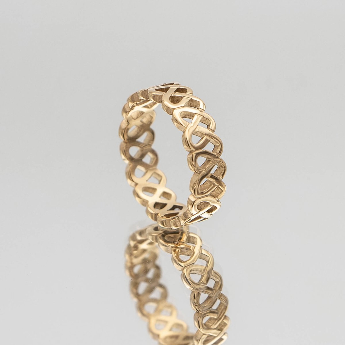 Hallie Heart Knot Ring - ISMI JEWELS