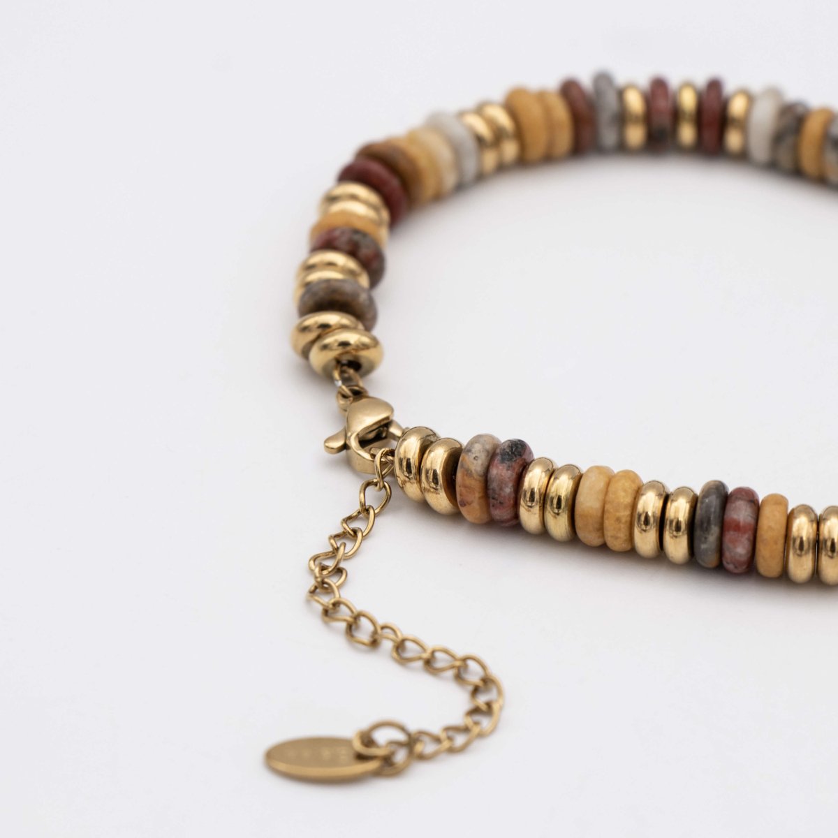 Harmony Natural Stone Beaded Bracelet - ISMI JEWELS