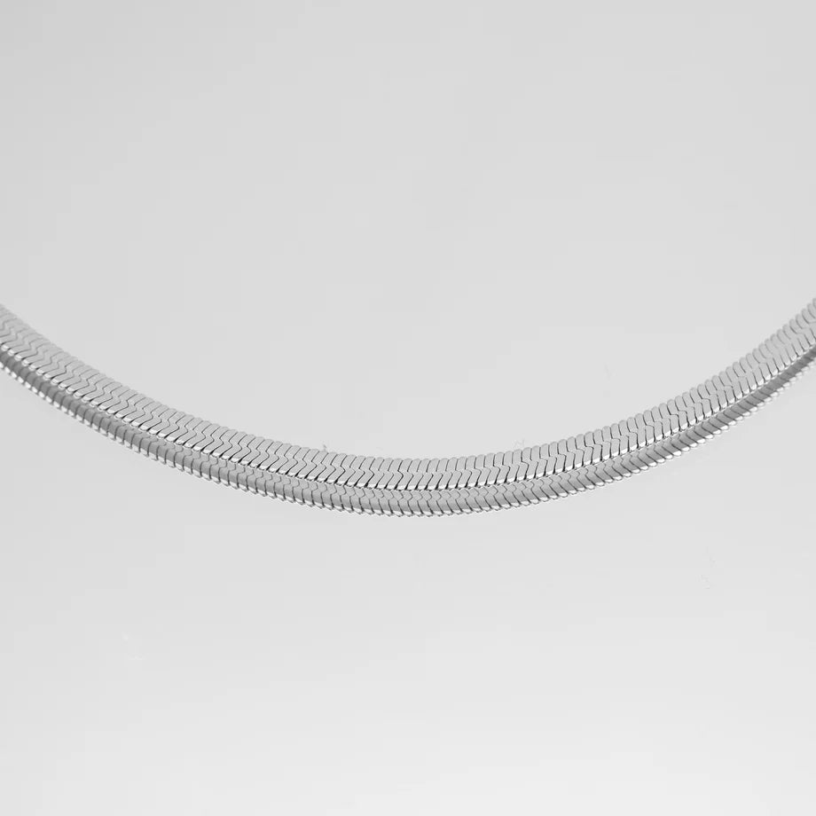 Herringbone Necklace - ISMI JEWELS