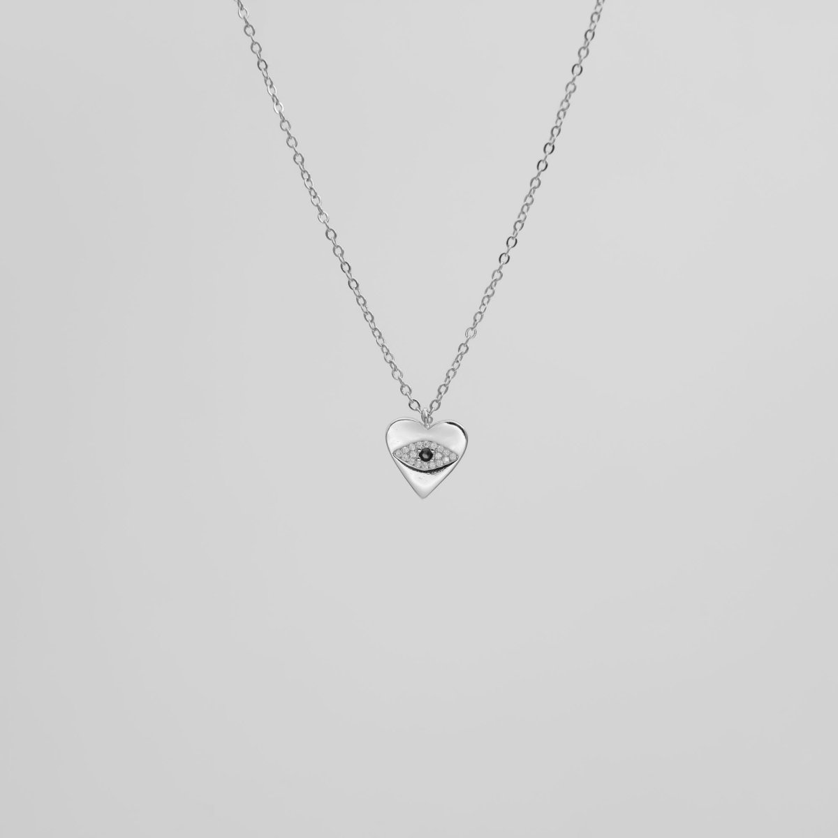 Horus Eye Heart Necklace - ISMI JEWELS