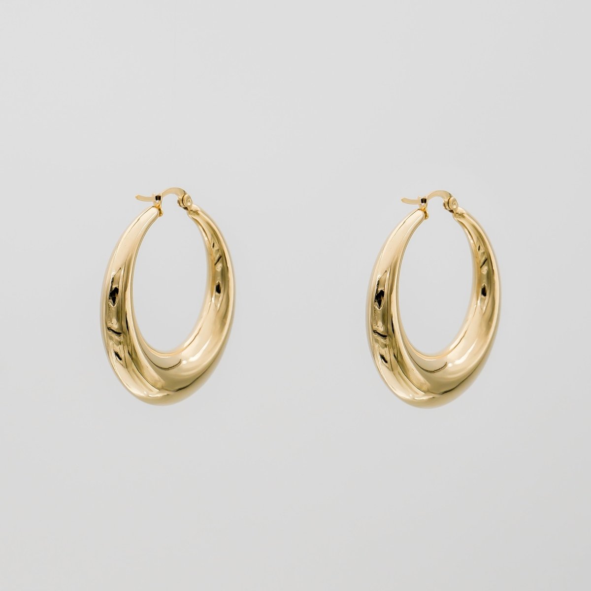Lina Hoop Earrings | Gold - ISMI JEWELS