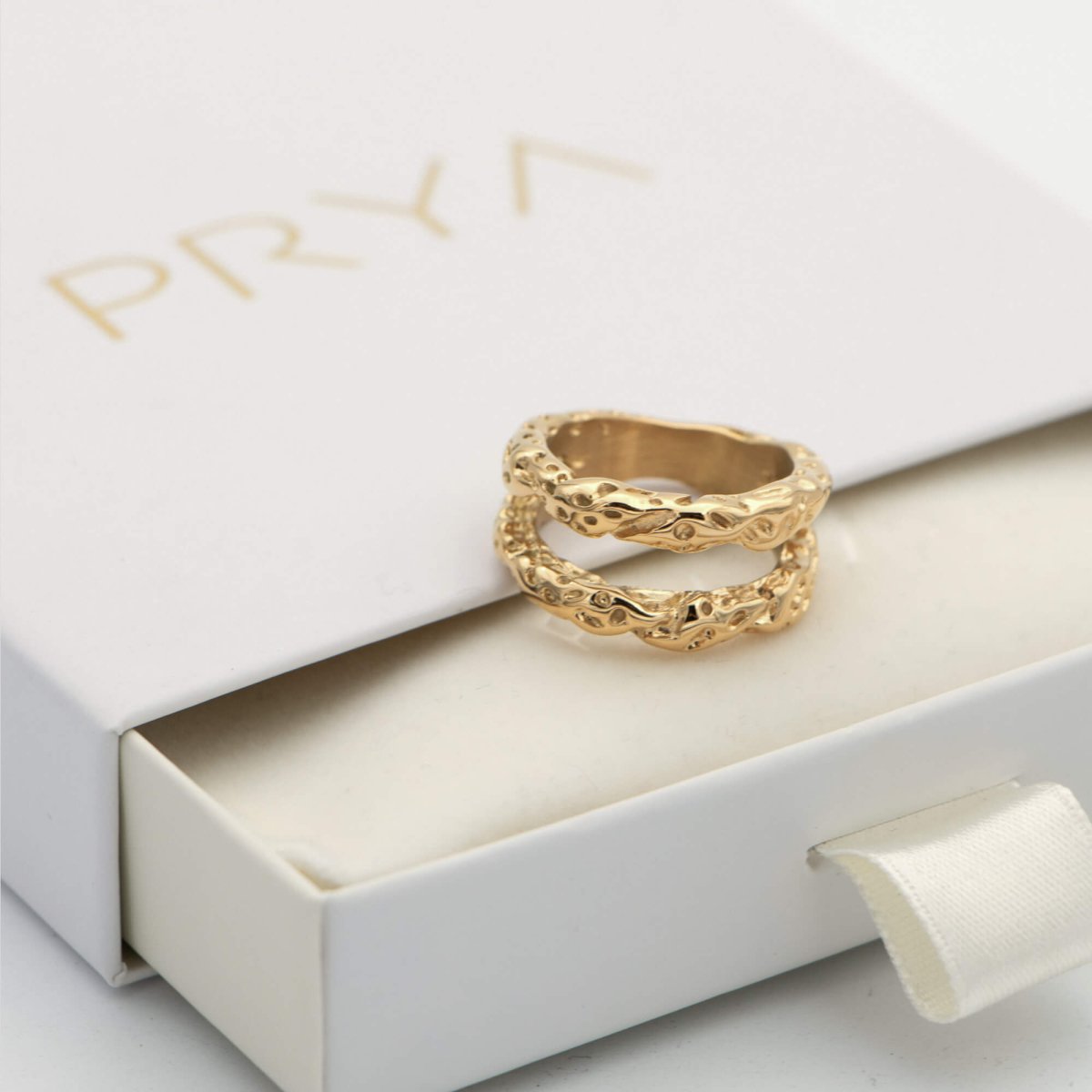 Luciana Double Band Ring - ISMI JEWELS