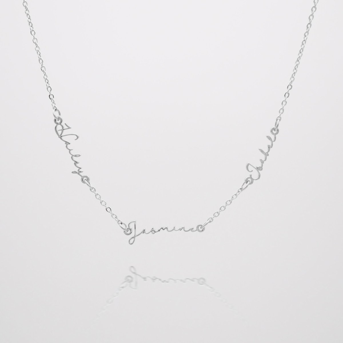 Selina Multiple Name Necklace - ISMI JEWELS