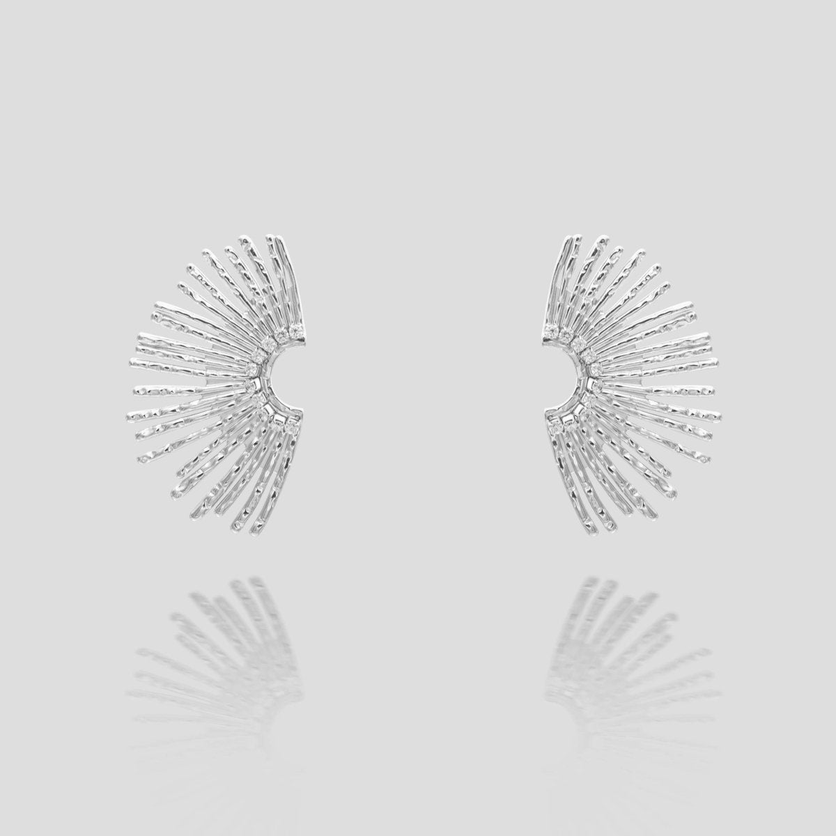 Solana Fan Earrings - ISMI JEWELS
