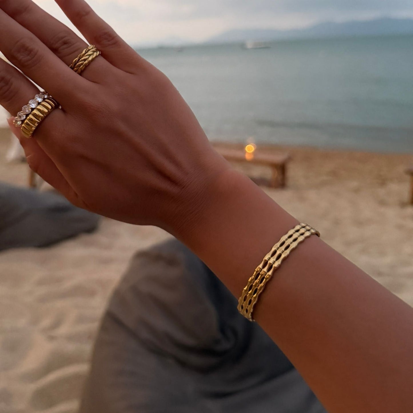Zola Triple Bangle