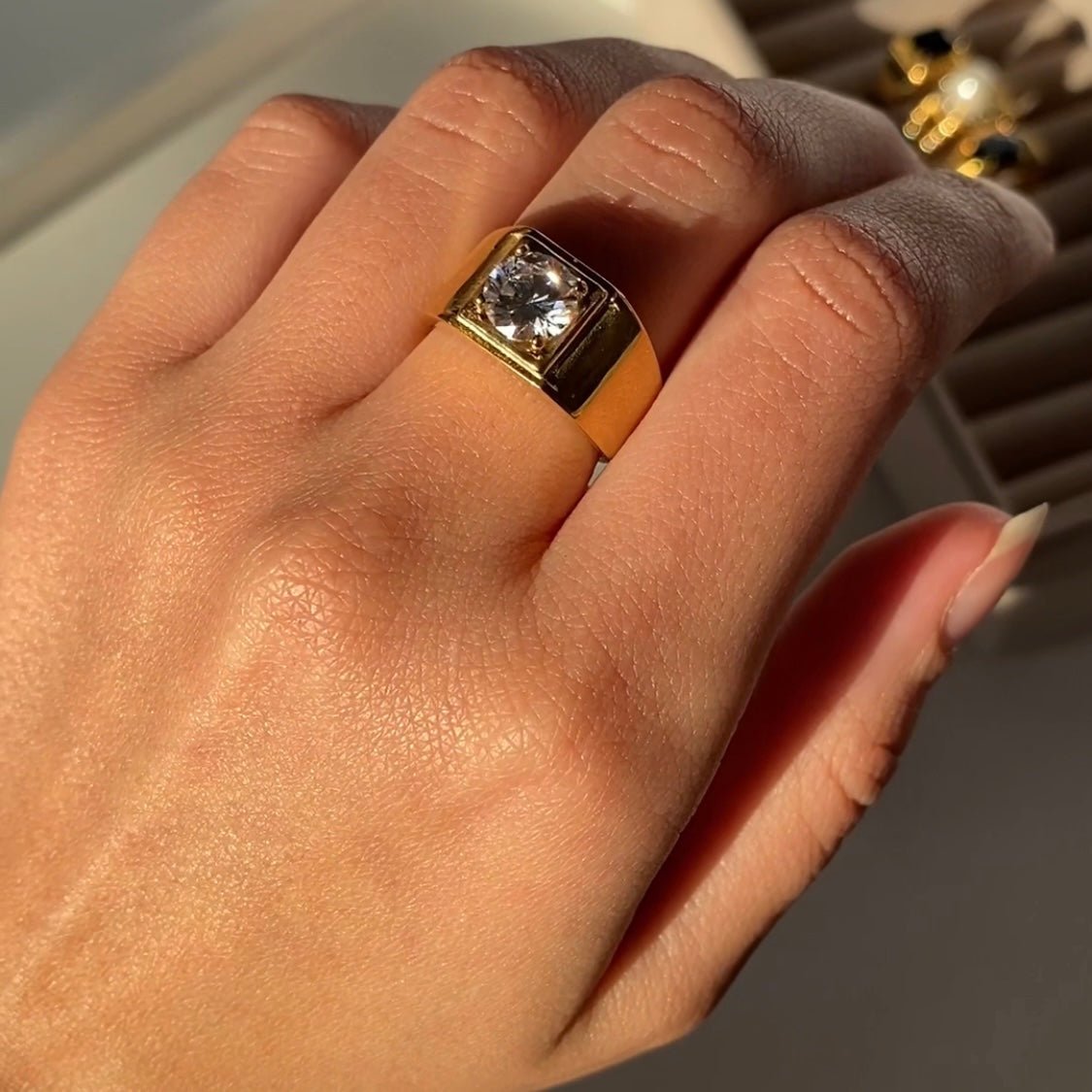 Zora Signet Ring - ISMI JEWELS