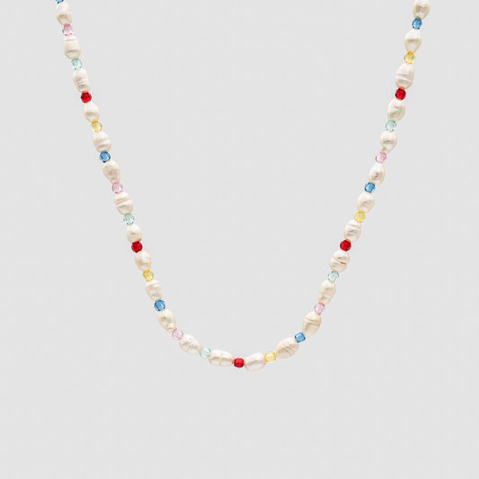 Amal Candy Pearl Necklace - Image 1 - ISMI JEWELS