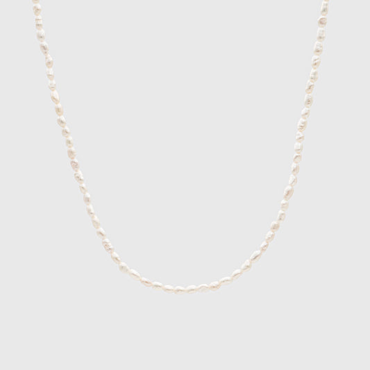 Amelie Dainty Pearl Necklace - Image 1 - ISMI JEWELS
