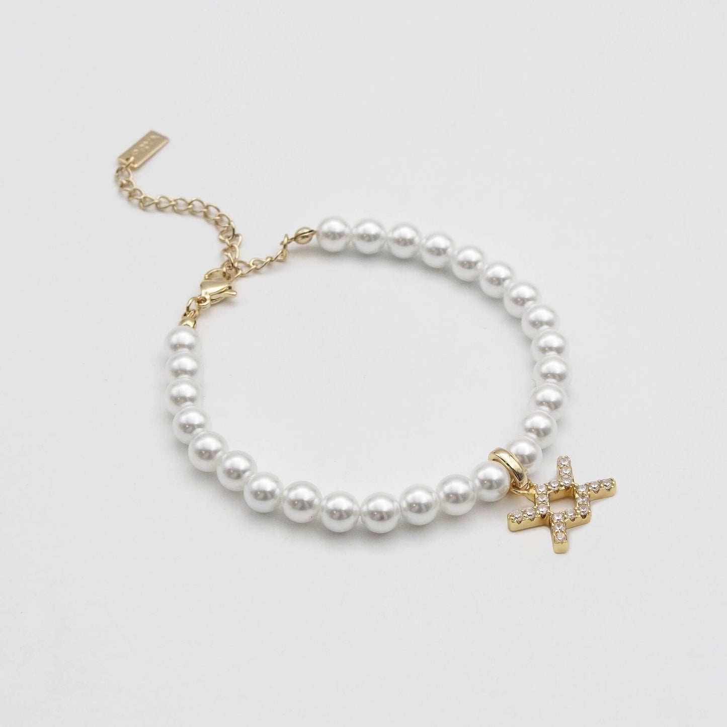 Pave Pearl Zodiac Anklet - Image 13 - ISMI JEWELS