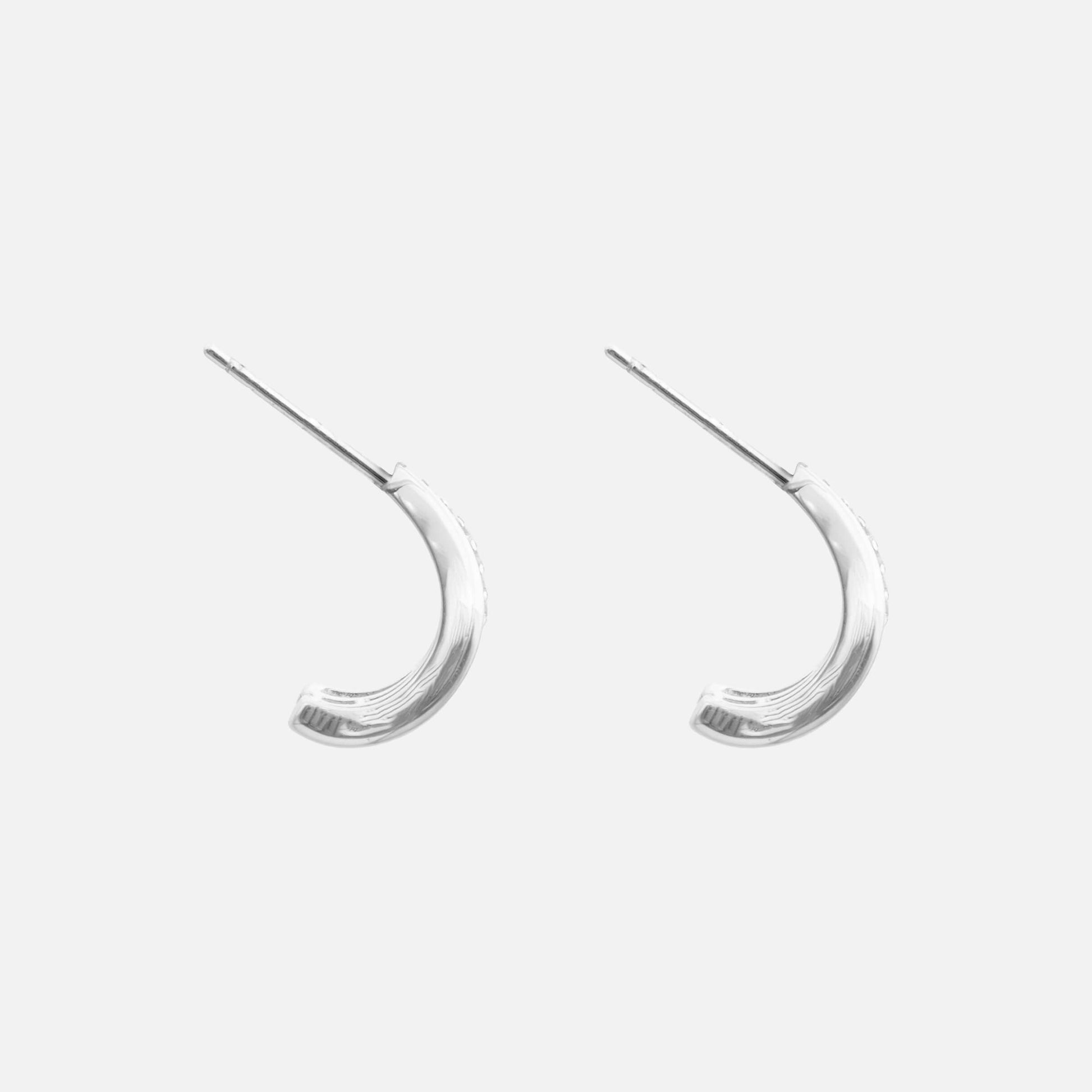Aurea Double Hoop Earrings - Image 5 - ISMI JEWELS