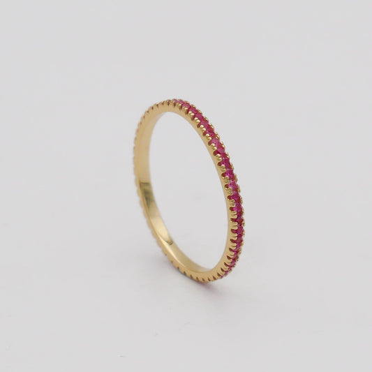 Aya Dainty Diamond Ring - Image 1 - ISMI JEWELS