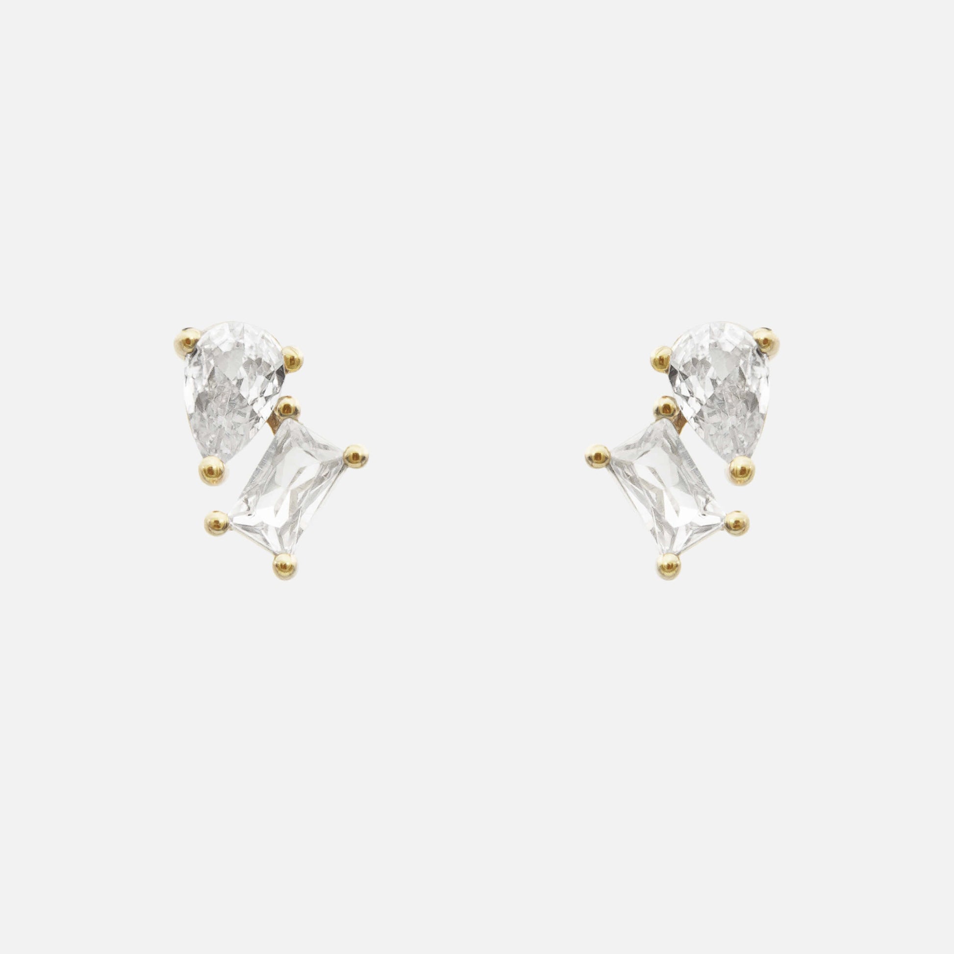 Aya Toi  Et Moi Stud Earrings - Image 1 - ISMI JEWELS