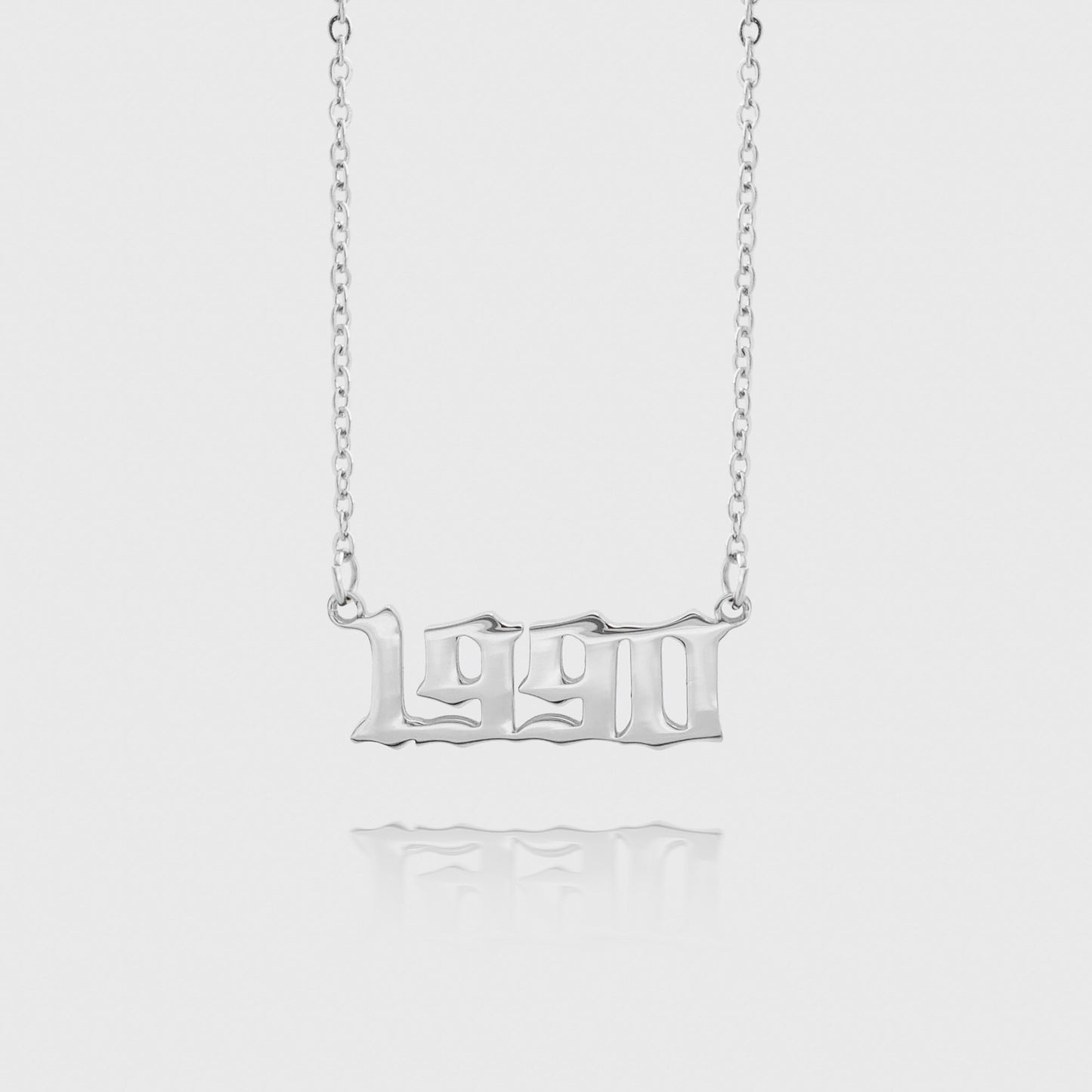 Birth Year Necklace