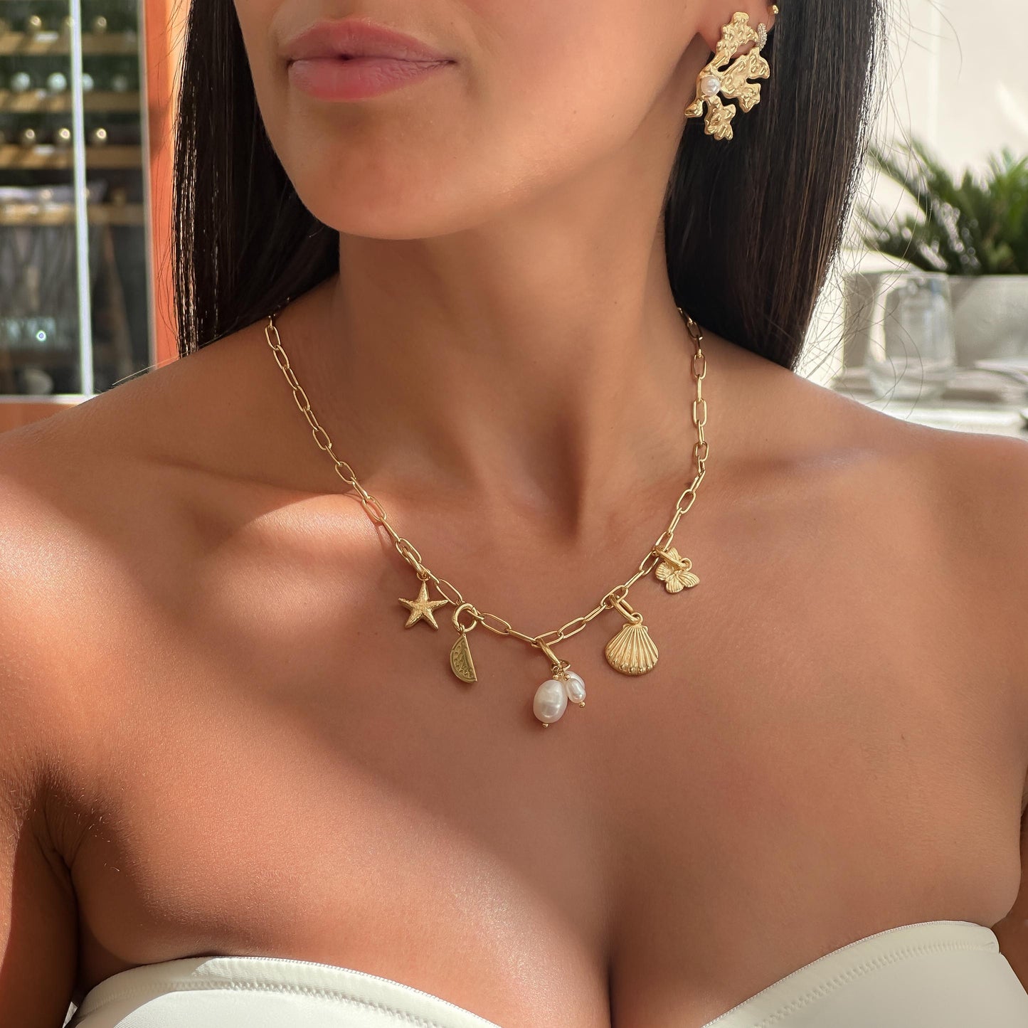 Personalised Initial Charm Necklace