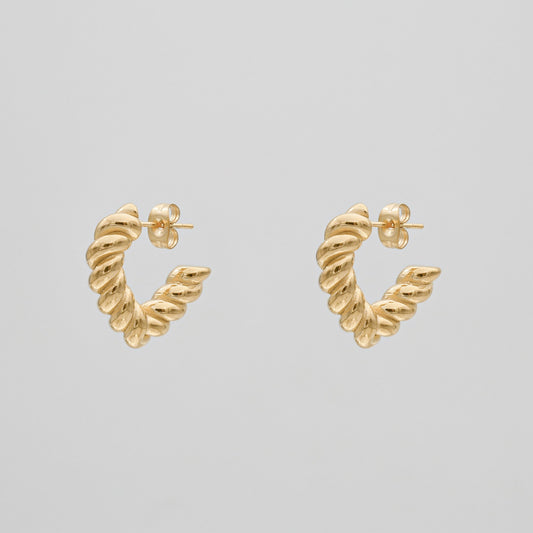 Cara Twisted Earrings - Image 1 - ISMI JEWELS