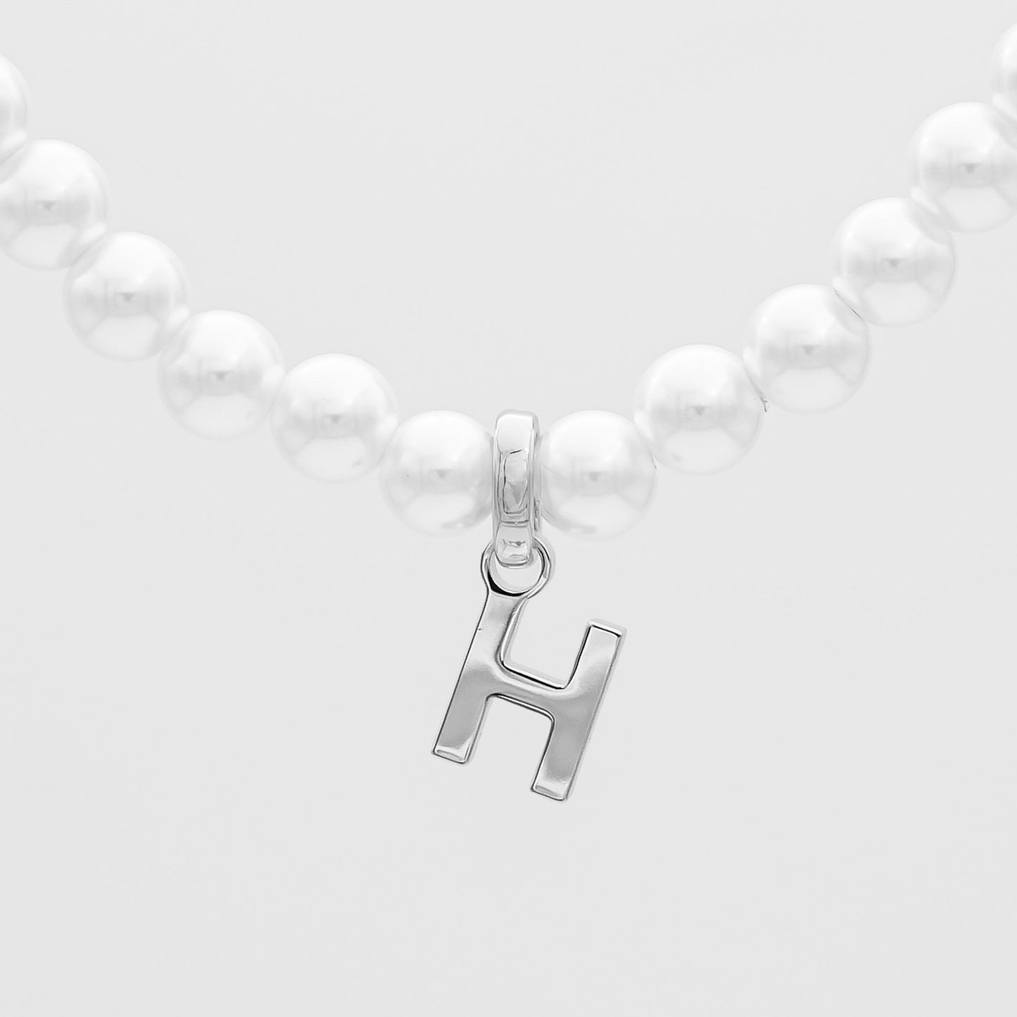 Classic Pearl Initial Bracelet