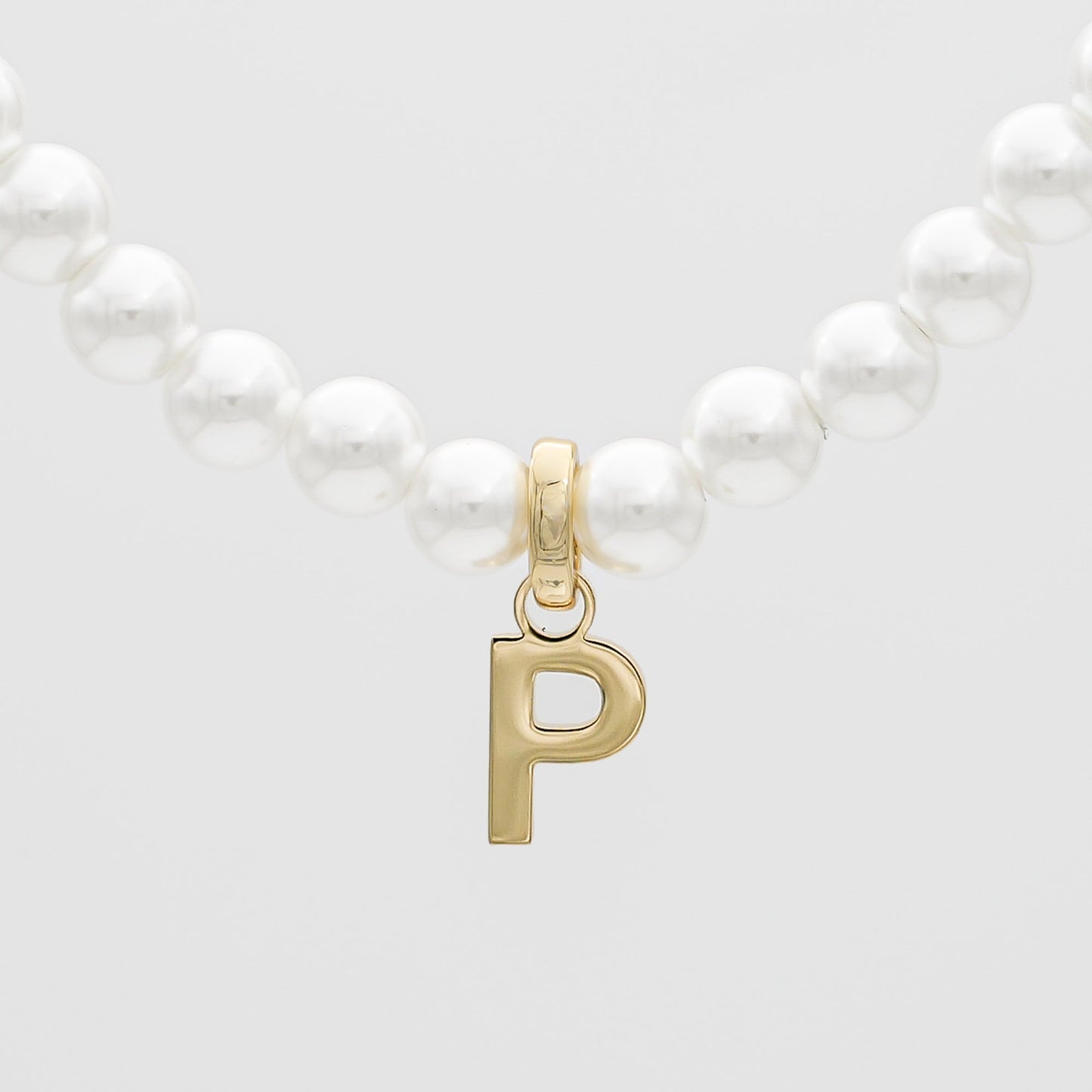 Classic Pearl Initial Bracelet