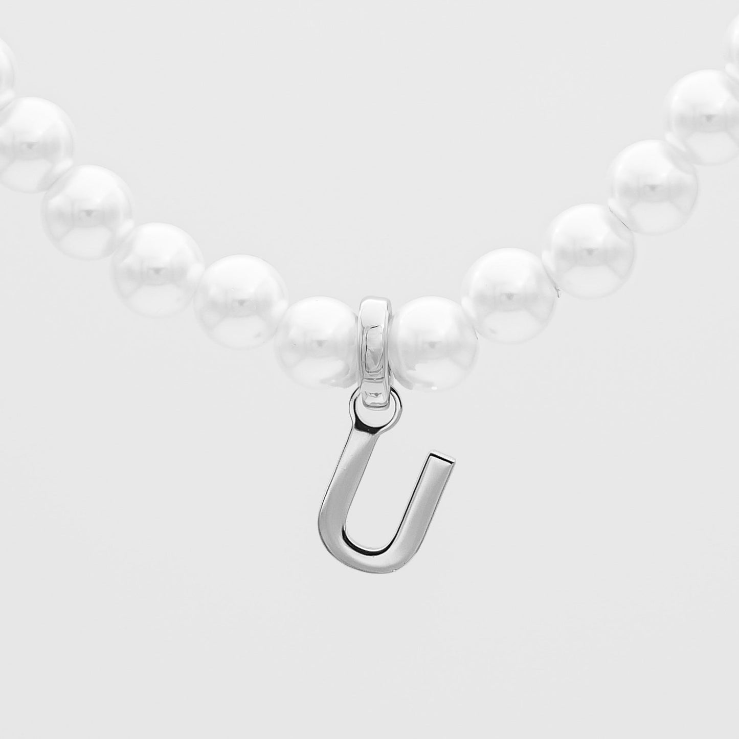 Classic Pearl Initial Bracelet