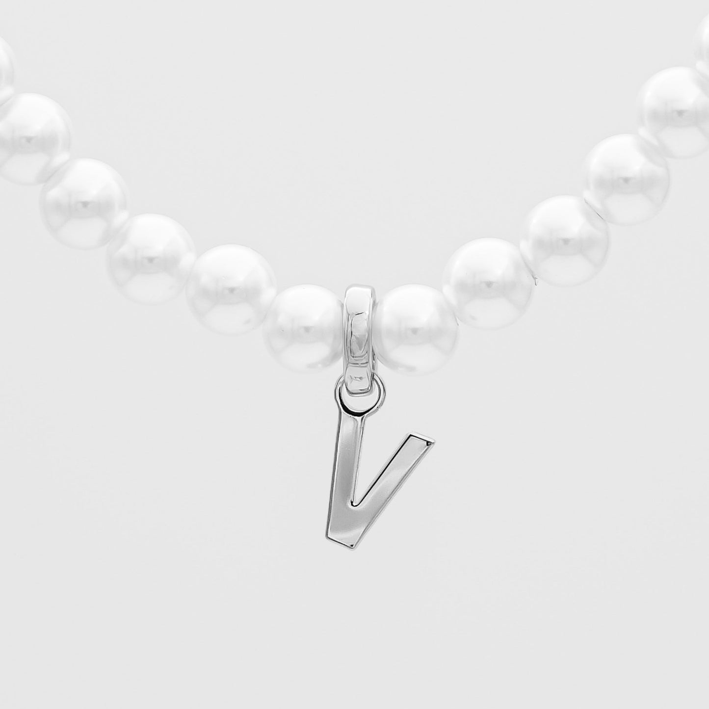 Classic Pearl Initial Bracelet