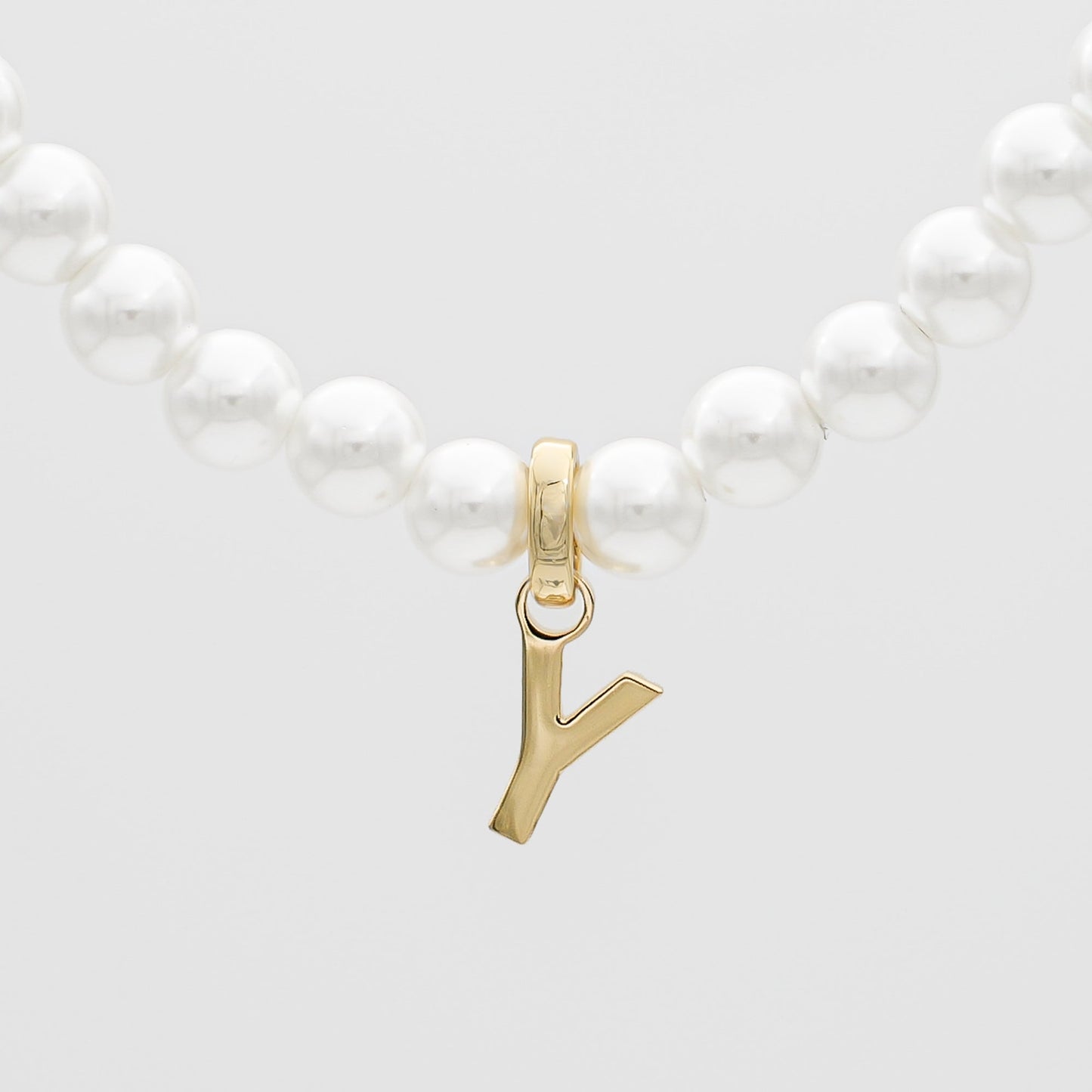 Classic Pearl Initial Bracelet