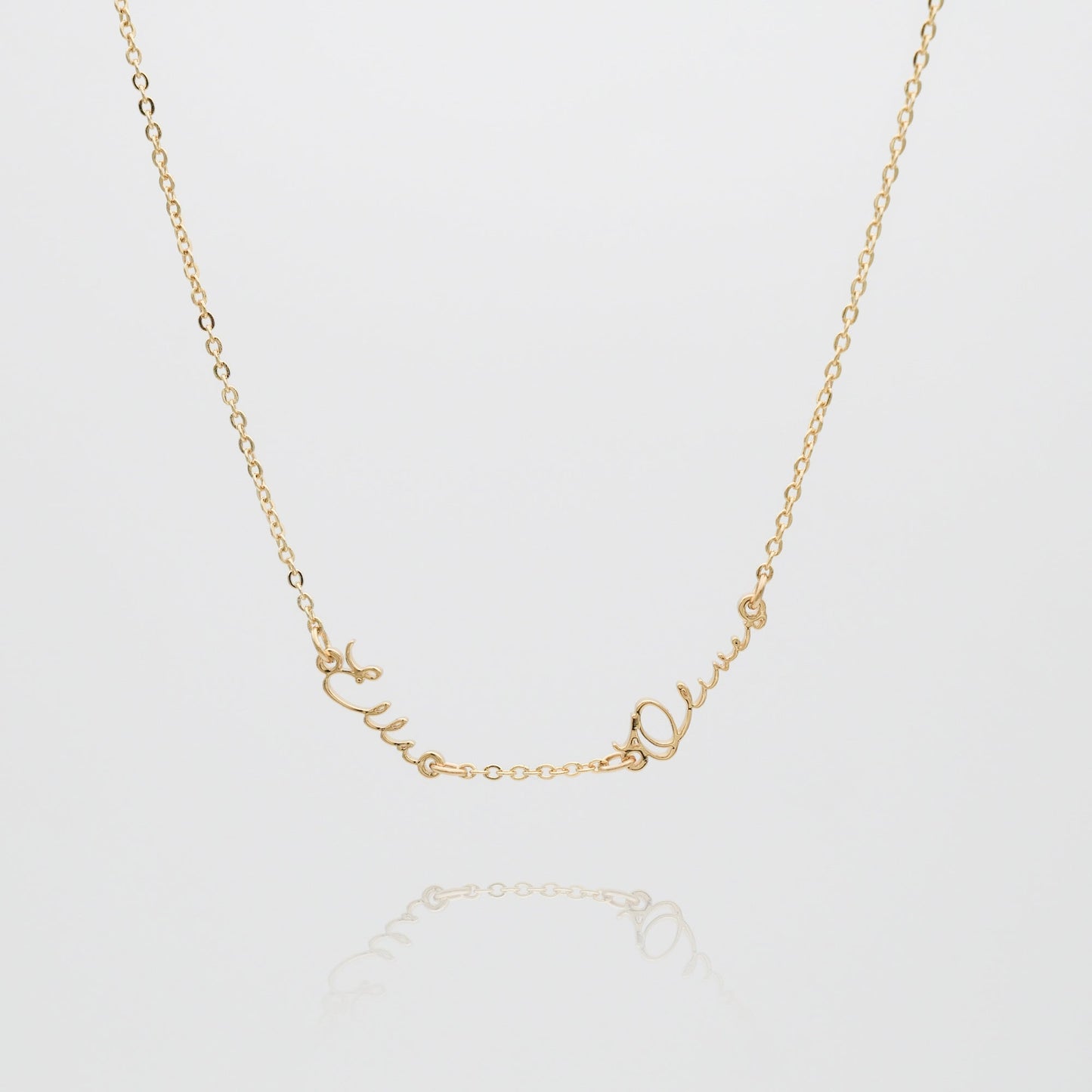 Selina Multiple Name Necklace