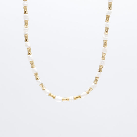 Eden Pearl Bead Necklace - Image 1 - ISMI JEWELS