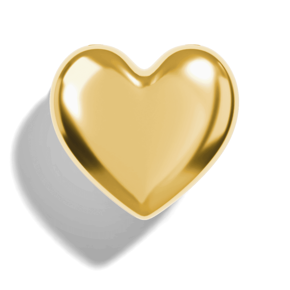 Gold Bubble Letter Charms - Image 30 - ISMI JEWELS