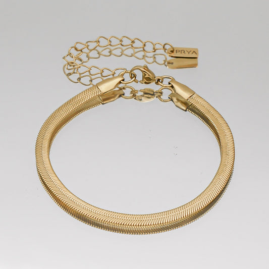 Herringbone Anklet - Image 1 - ISMI JEWELS