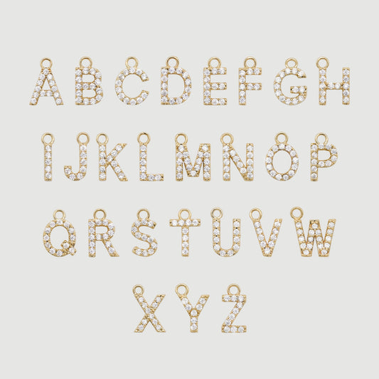 Pave Initial Letter - Image 1 - ISMI JEWELS