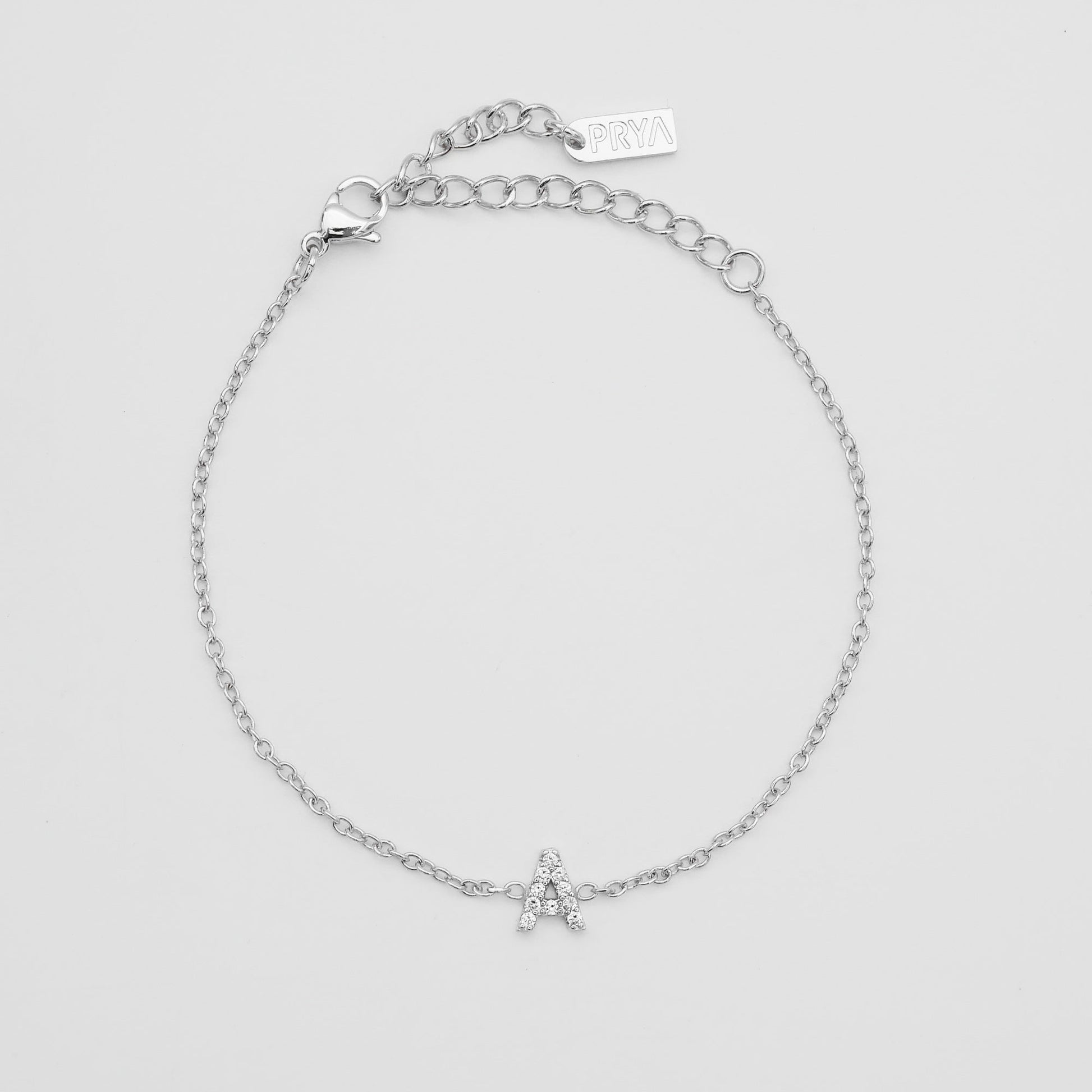 Maia Pave initial bracelet - Image 4 - ISMI JEWELS