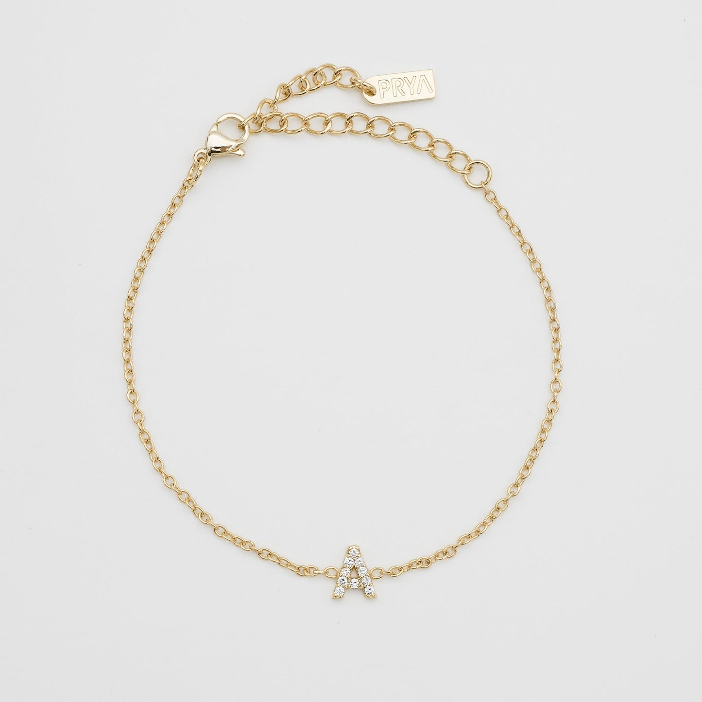 Maia Pave initial bracelet - Image 5 - ISMI JEWELS