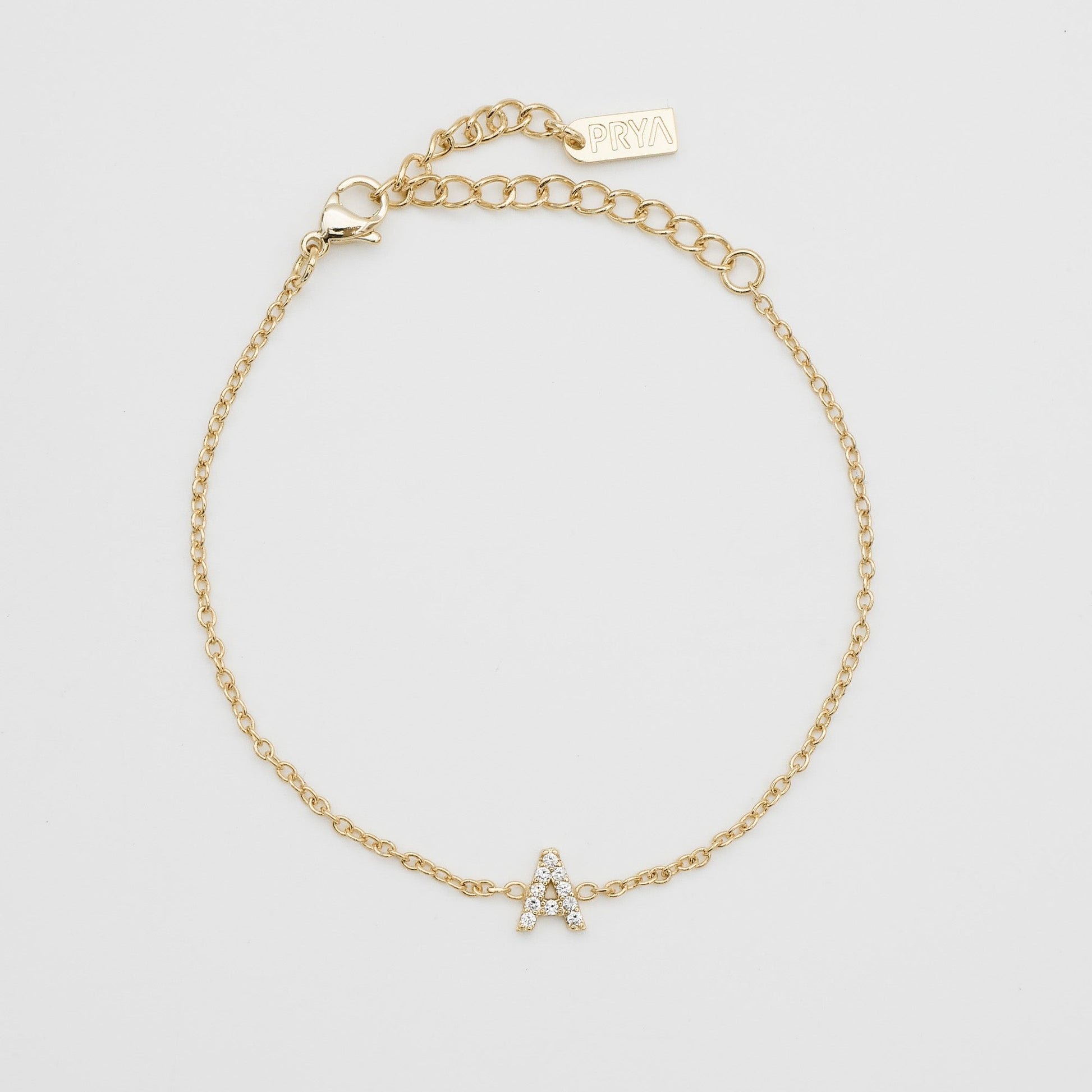 Maia Pave initial bracelet - Image 5 - ISMI JEWELS