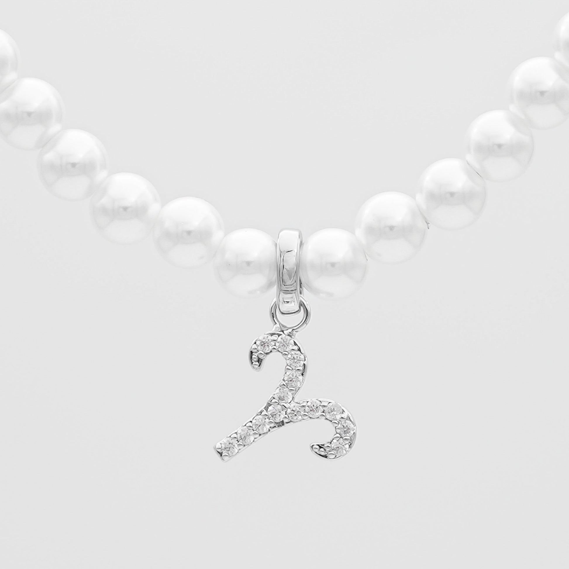 Pave Pearl Zodiac Necklace - Image 31 - ISMI JEWELS