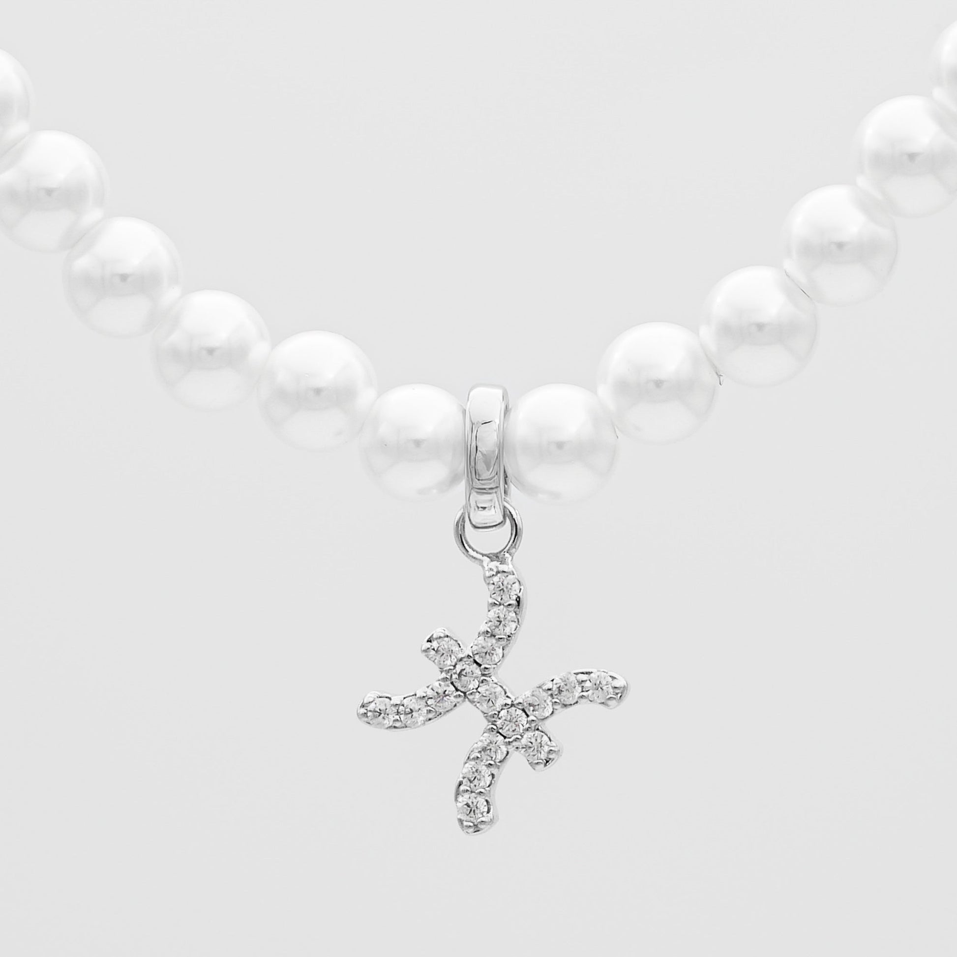 Pave Pearl Zodiac Necklace - Image 33 - ISMI JEWELS