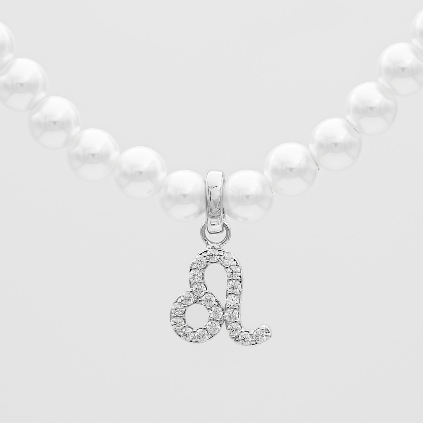 Pave Pearl Zodiac Necklace - Image 36 - ISMI JEWELS