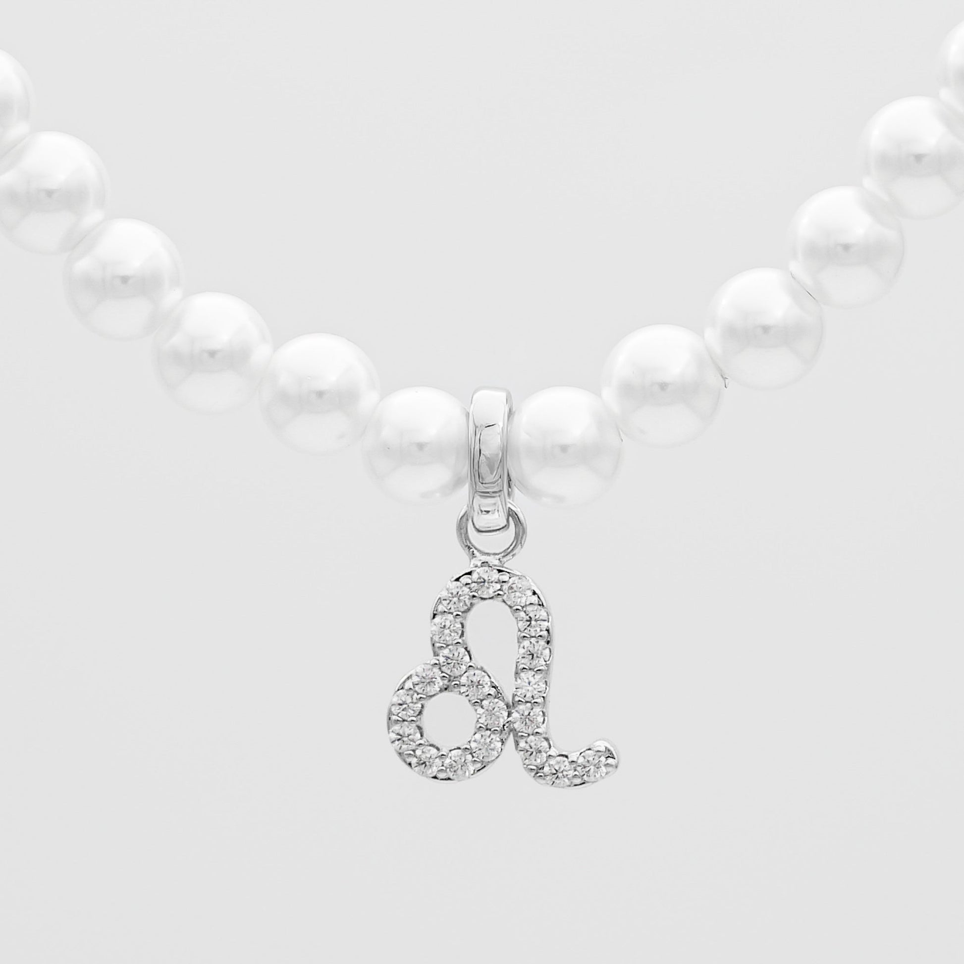 Pave Pearl Zodiac Necklace - Image 36 - ISMI JEWELS