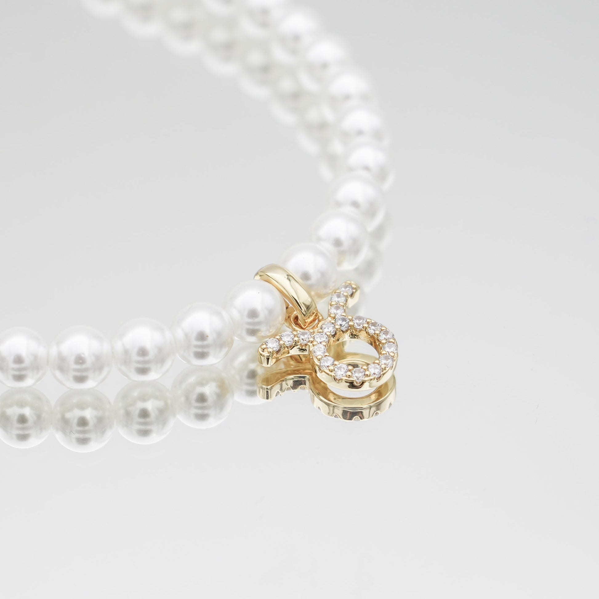Pave Pearl Zodiac Necklace - Image 5 - ISMI JEWELS